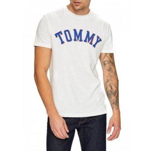 Tommy Hilfiger pánské šedé tričko Essential - L (100)